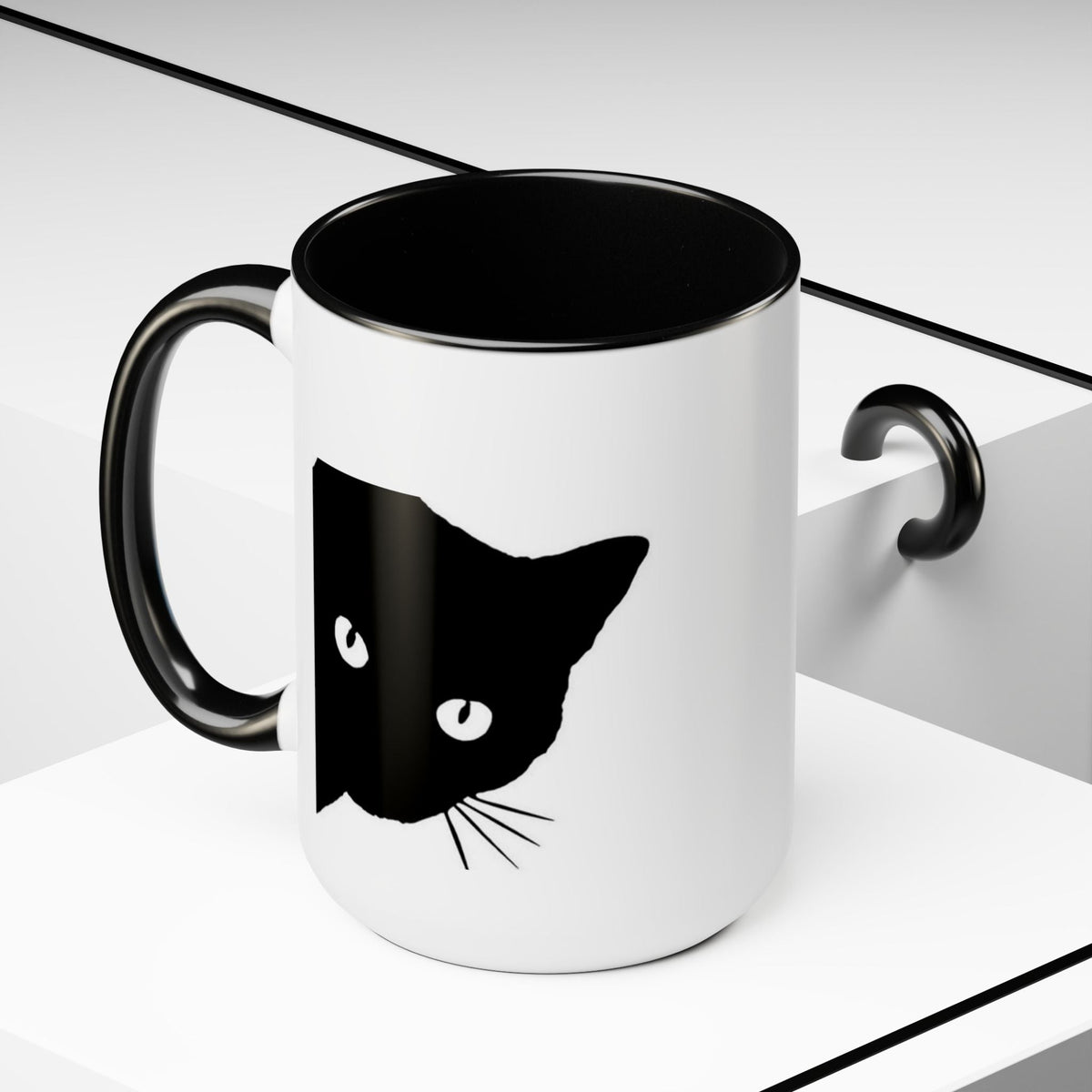 Black Cat Coffee Mug