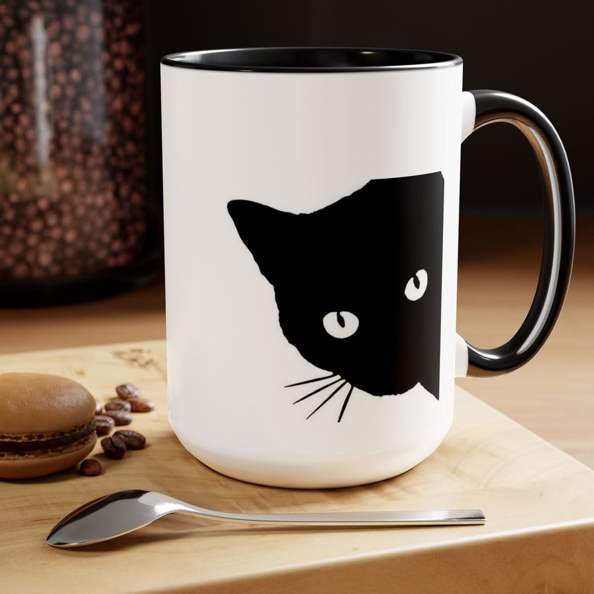 Black Cat Coffee Mug