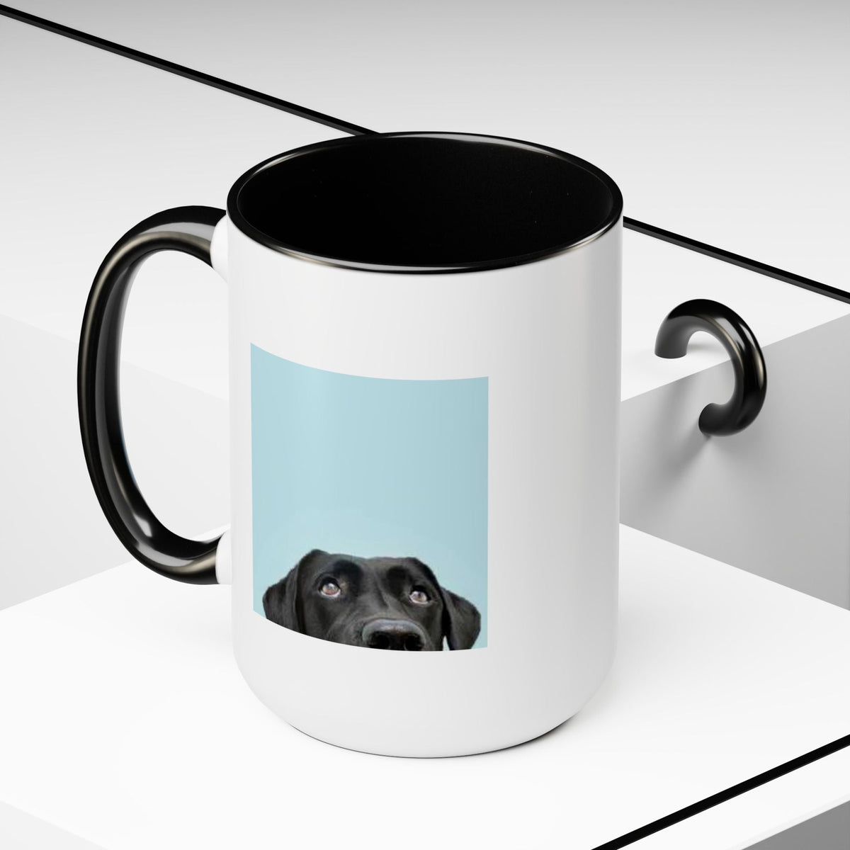 Black Dog Coffee Mug
