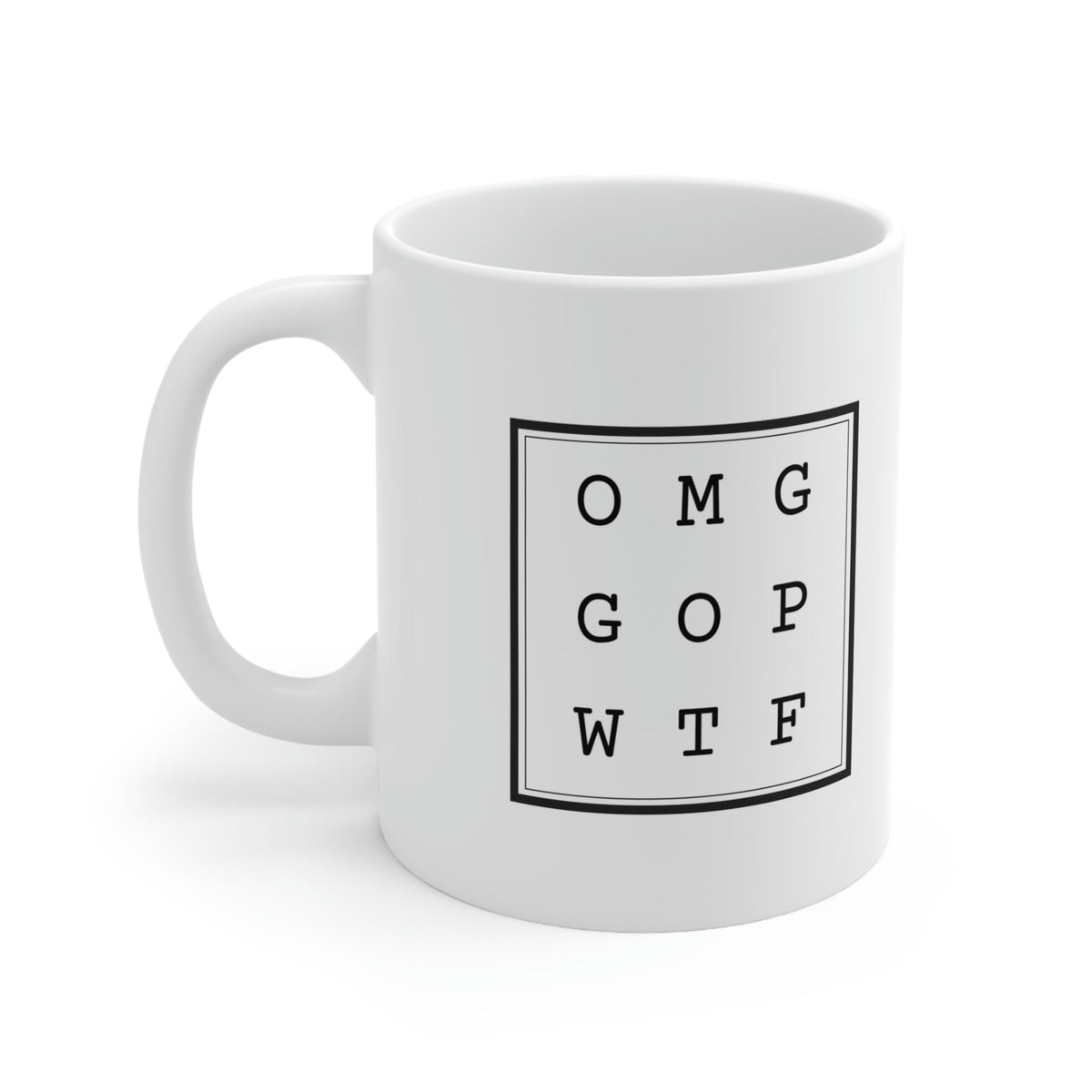 OMG GOP Ceramic Mug 11oz