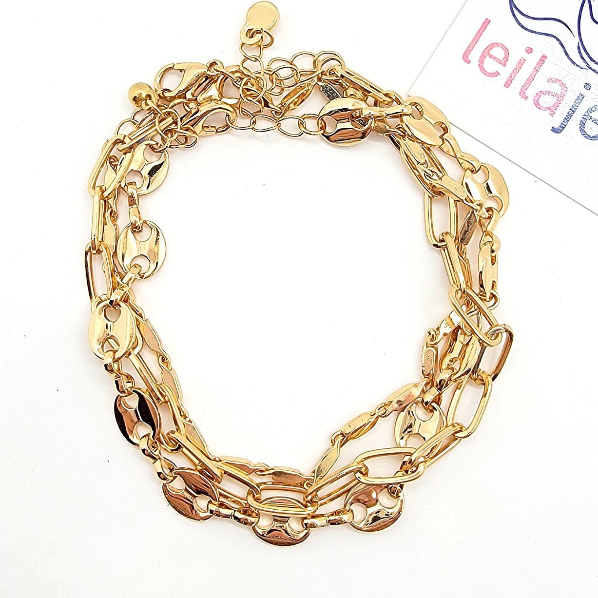 3 Chain Bracelet Set