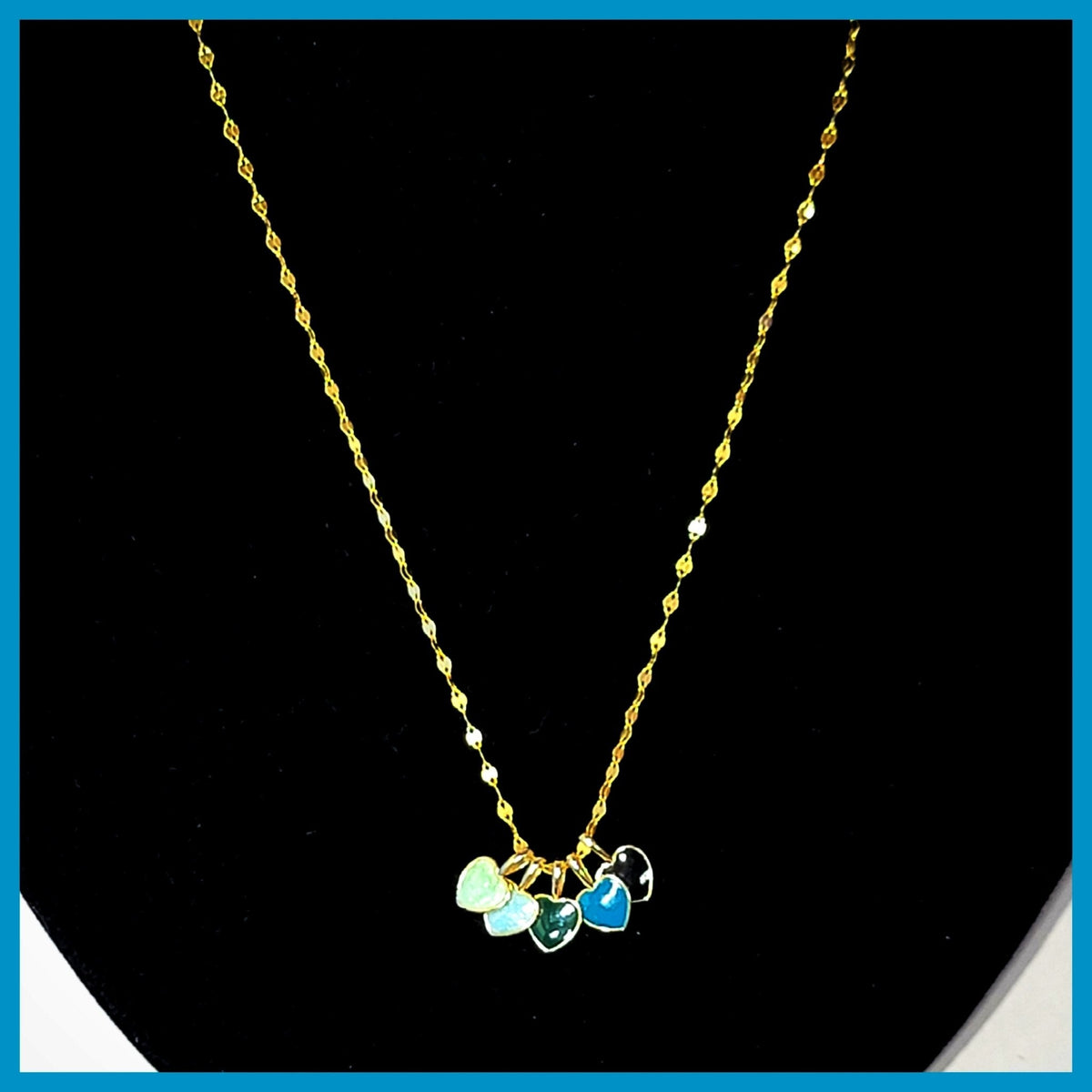 Five Hearts Necklace
