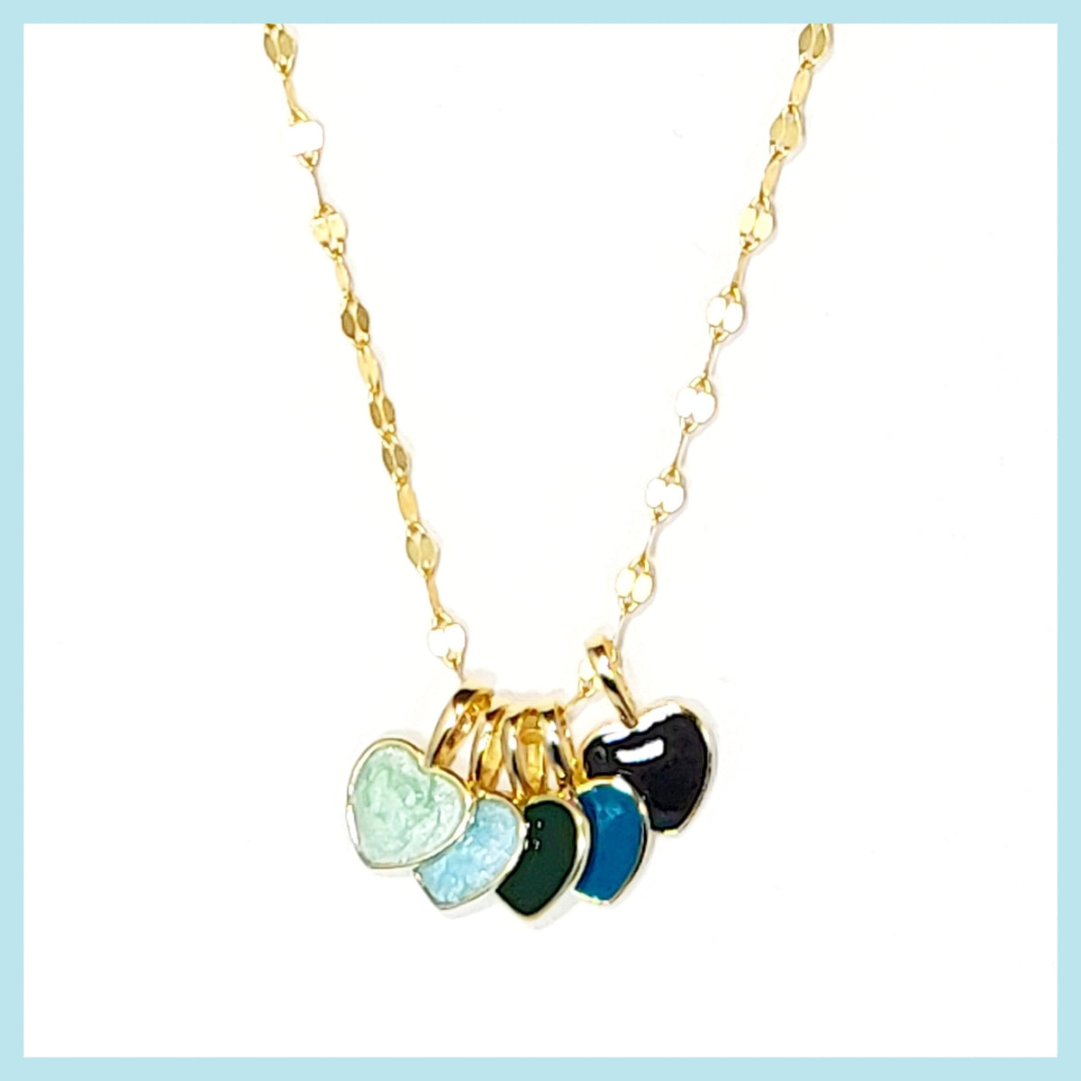 Five Hearts Necklace
