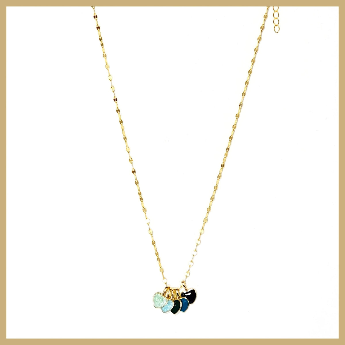 Five Hearts Necklace