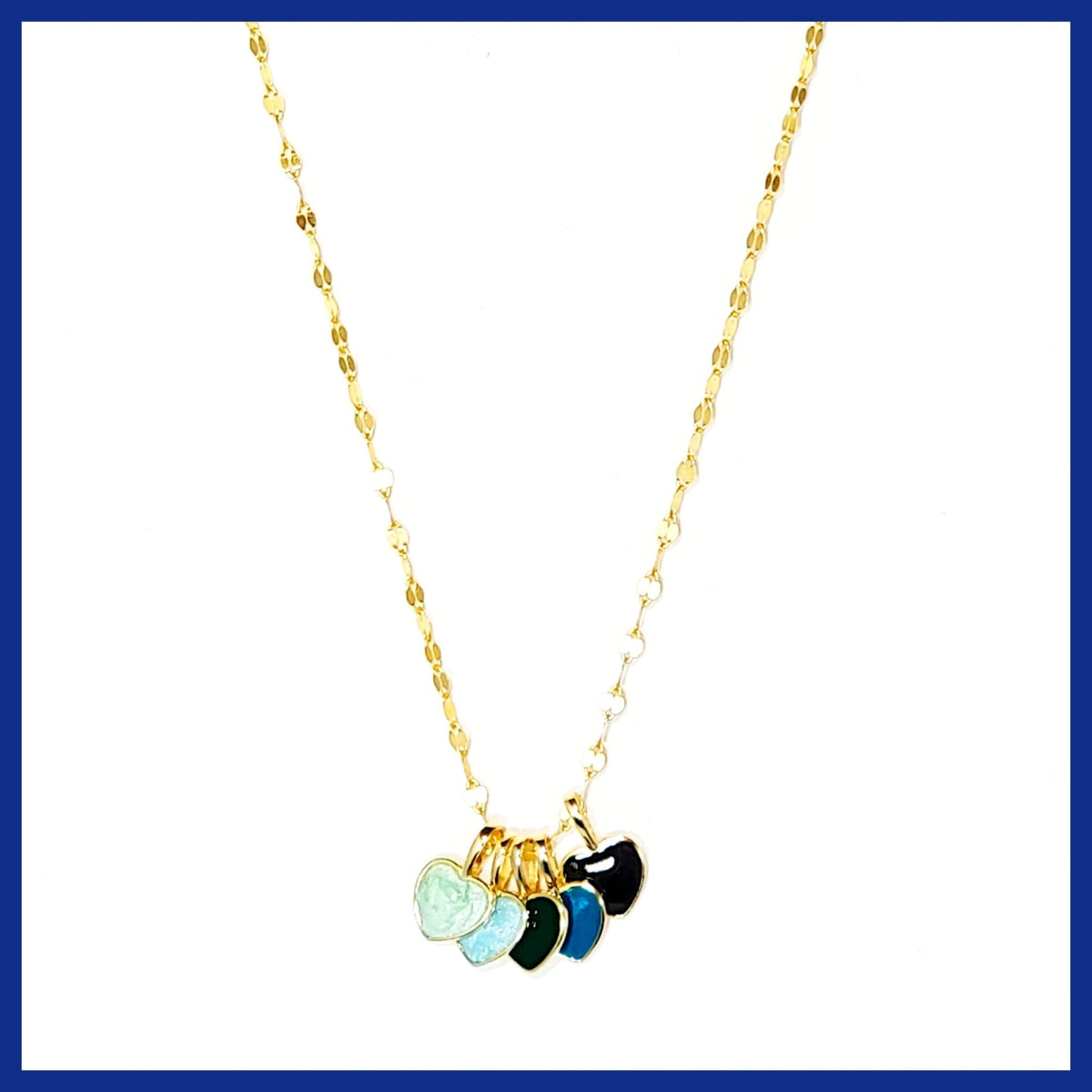 Five Hearts Necklace