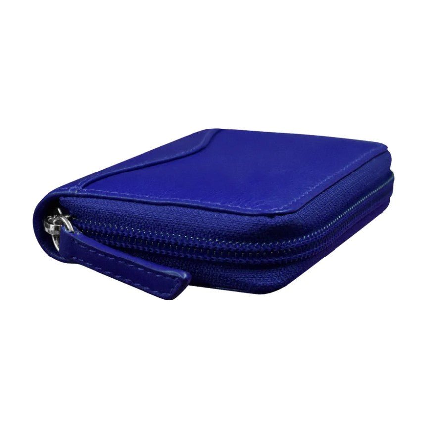 Leather Accordion Card Holder