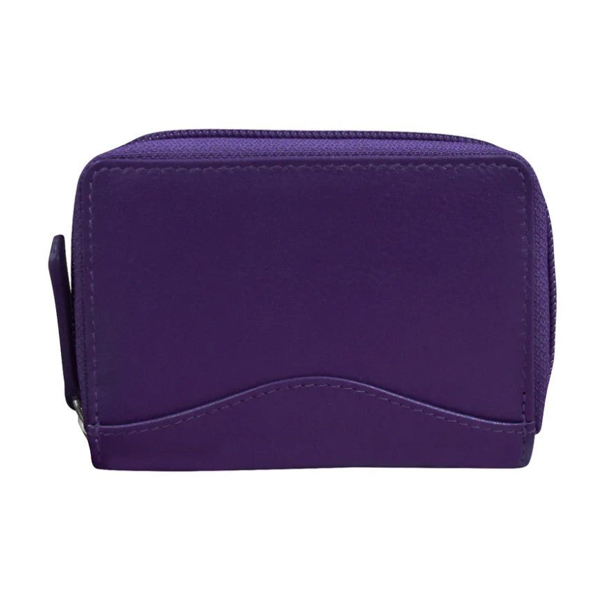 Leather Accordion Card Holder