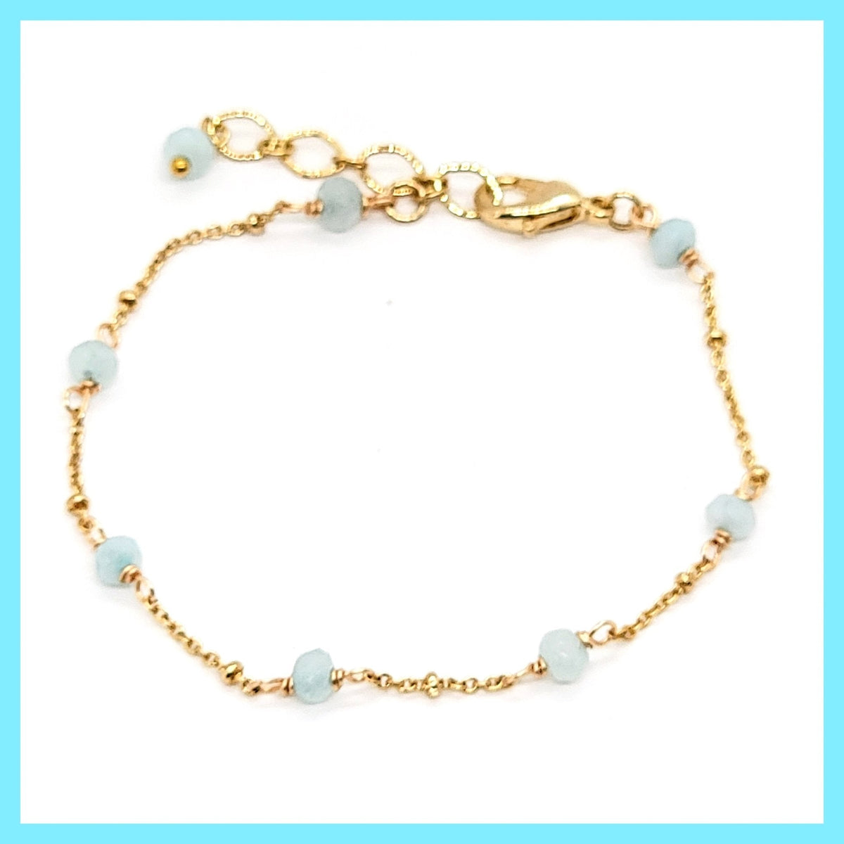 Gemstone Bead Bracelet