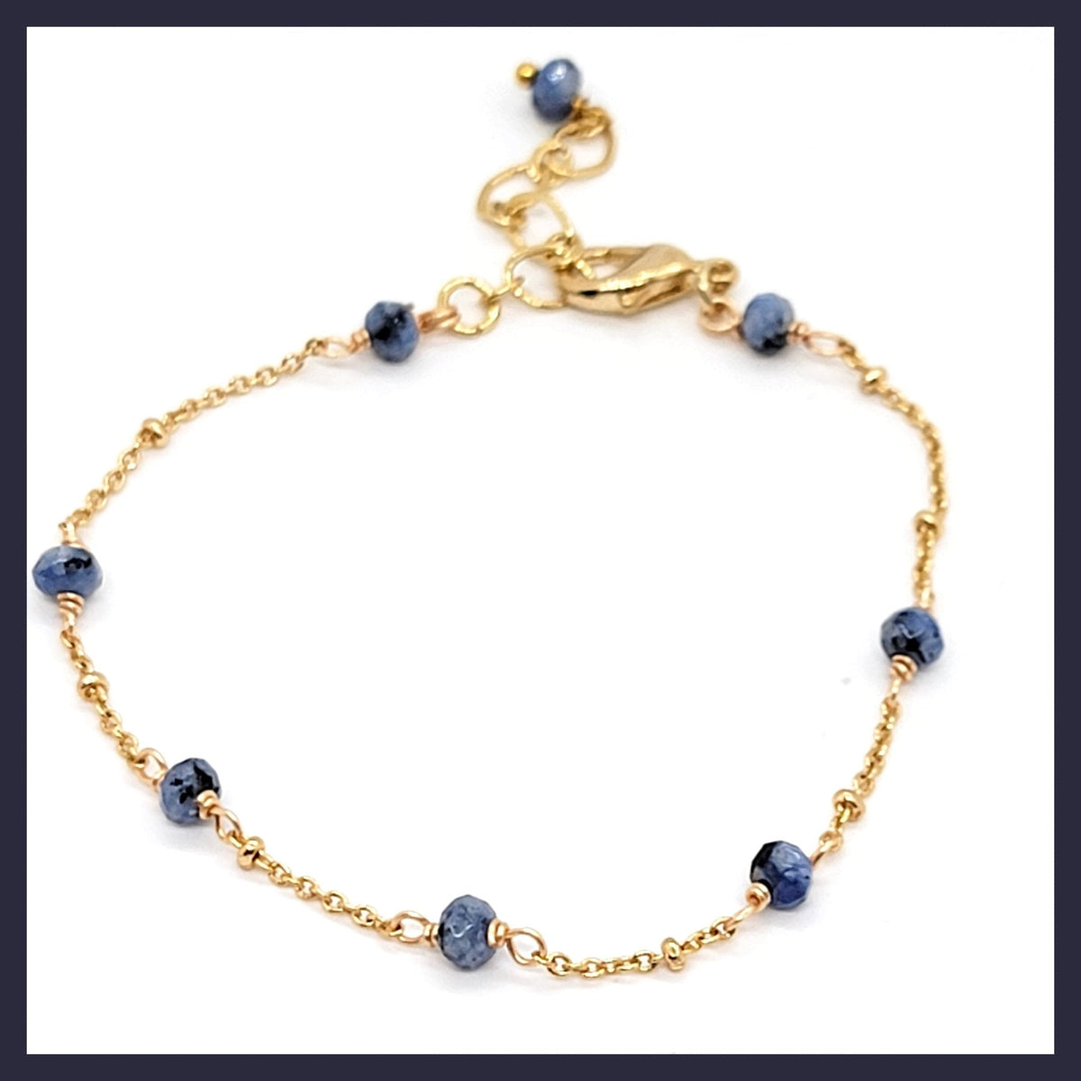Gemstone Bead Bracelet