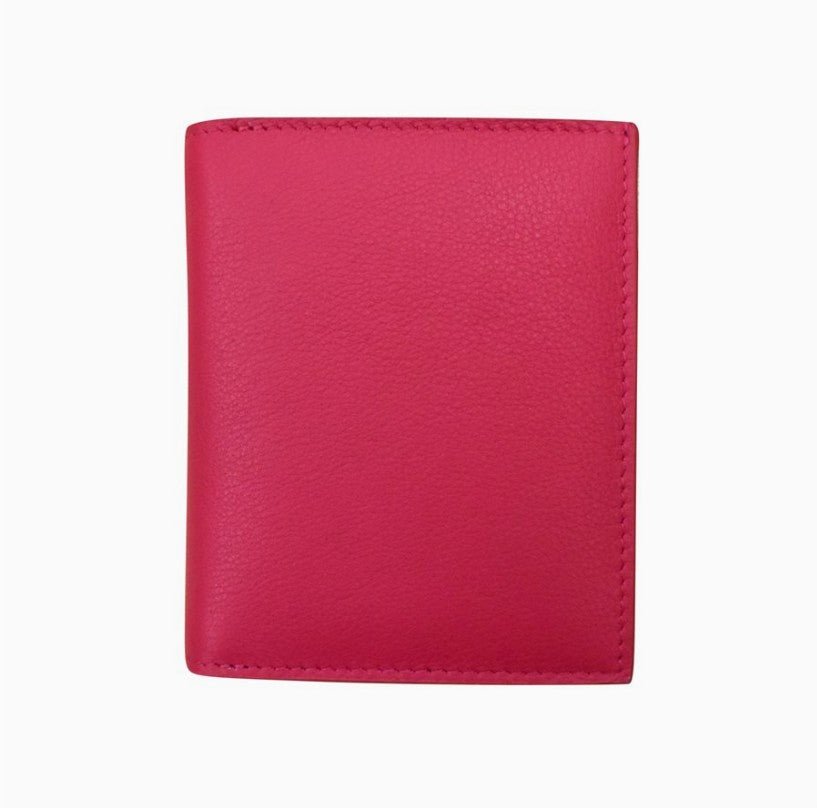 Small Leather Snap Wallet
