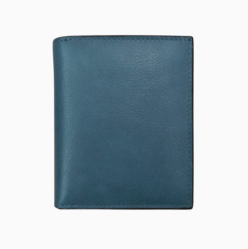 Small Leather Snap Wallet