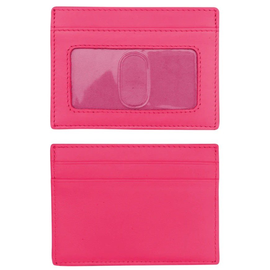 Flat Leather I.D. / Card Case