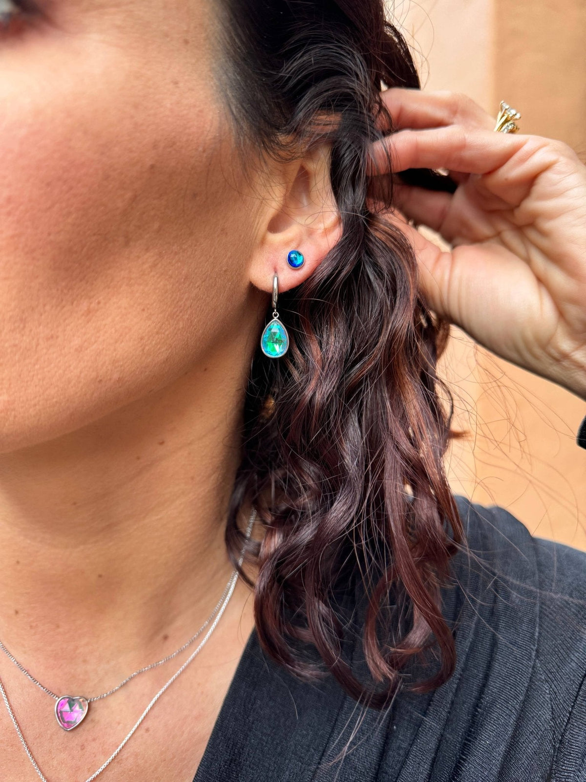 Halo Crystal Studs