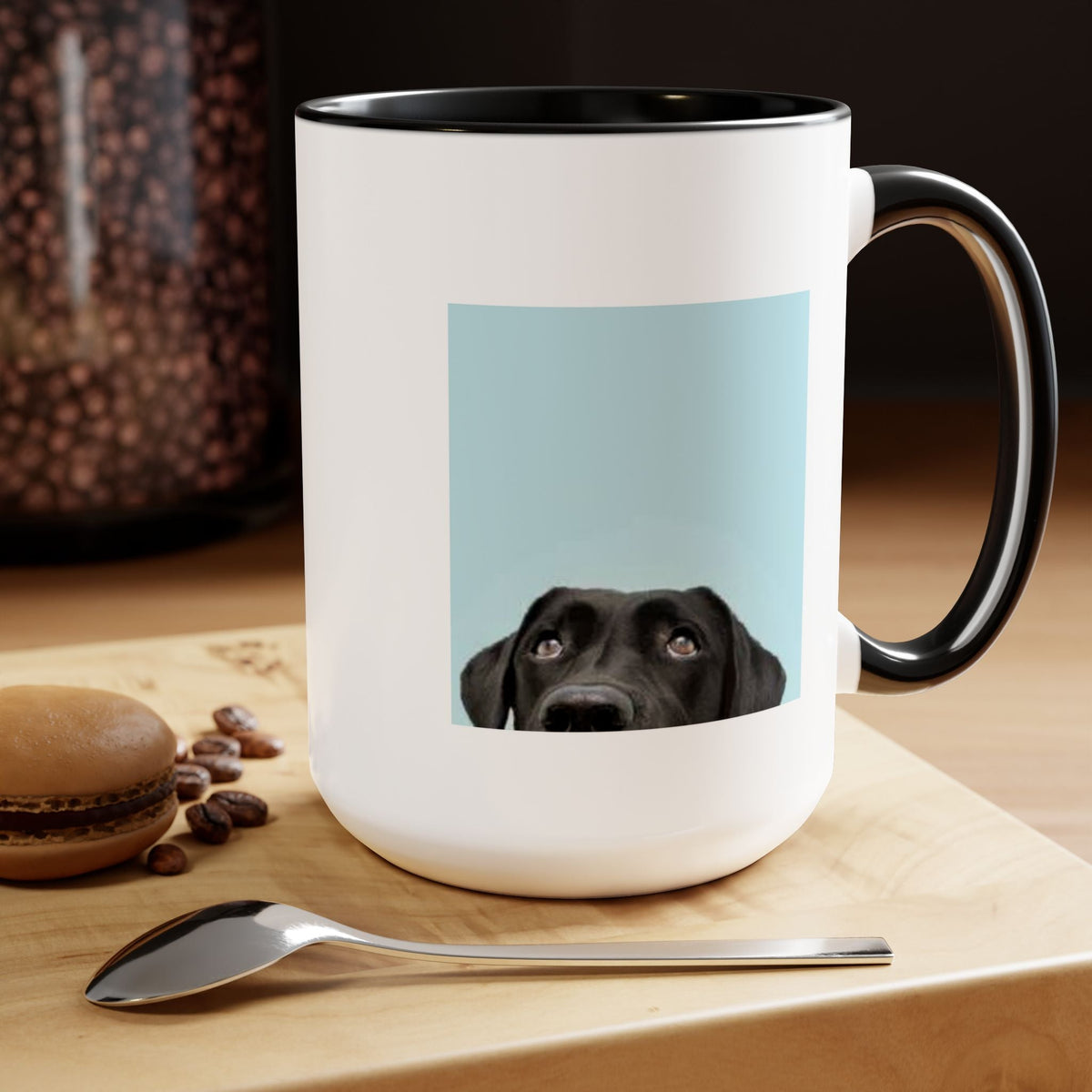 Black Dog Coffee Mug