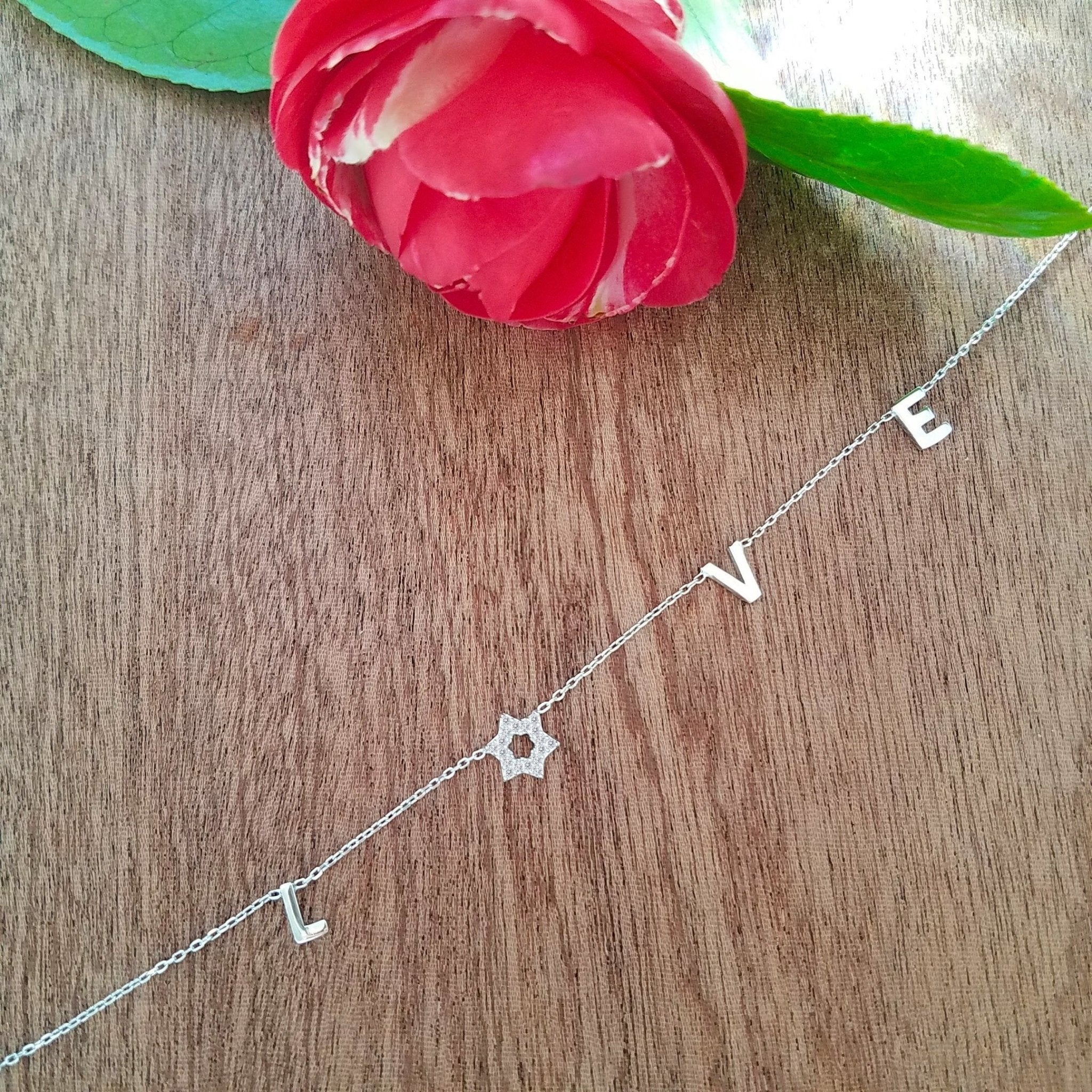 "Love" Star Necklace