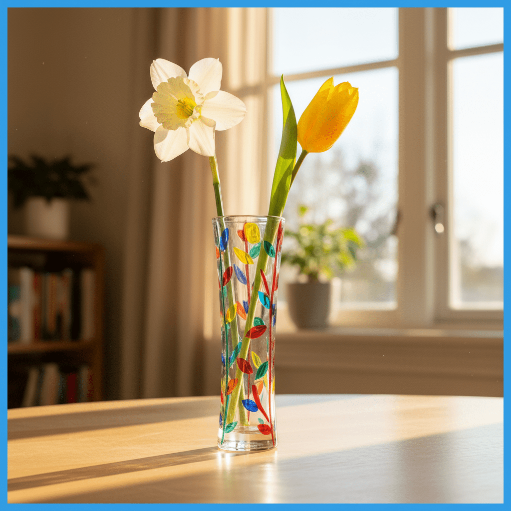 Tree of Life Bud Vase