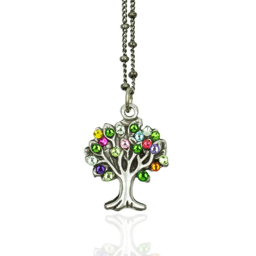 Crystal Tree of Life Necklace