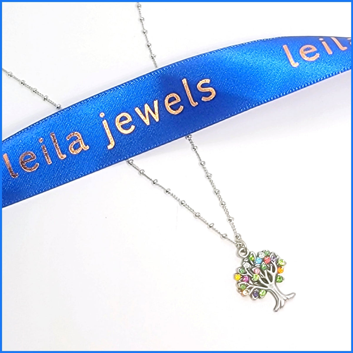 Crystal Tree of Life Necklace
