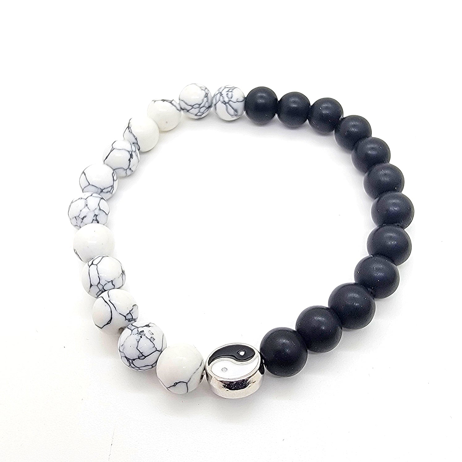Yin & Yang Balance Bead Bracelet