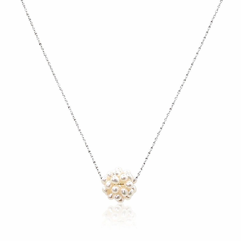Freshwater Pearl "Snowball" Necklace