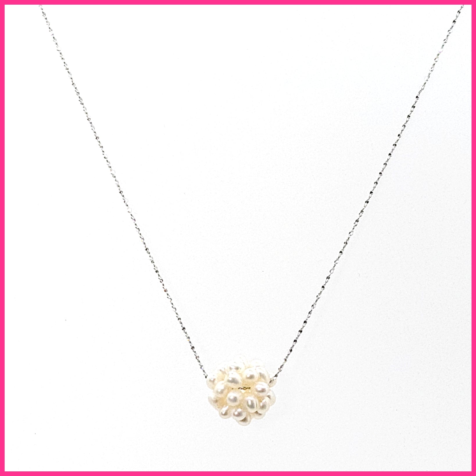Freshwater Pearl "Snowball" Necklace