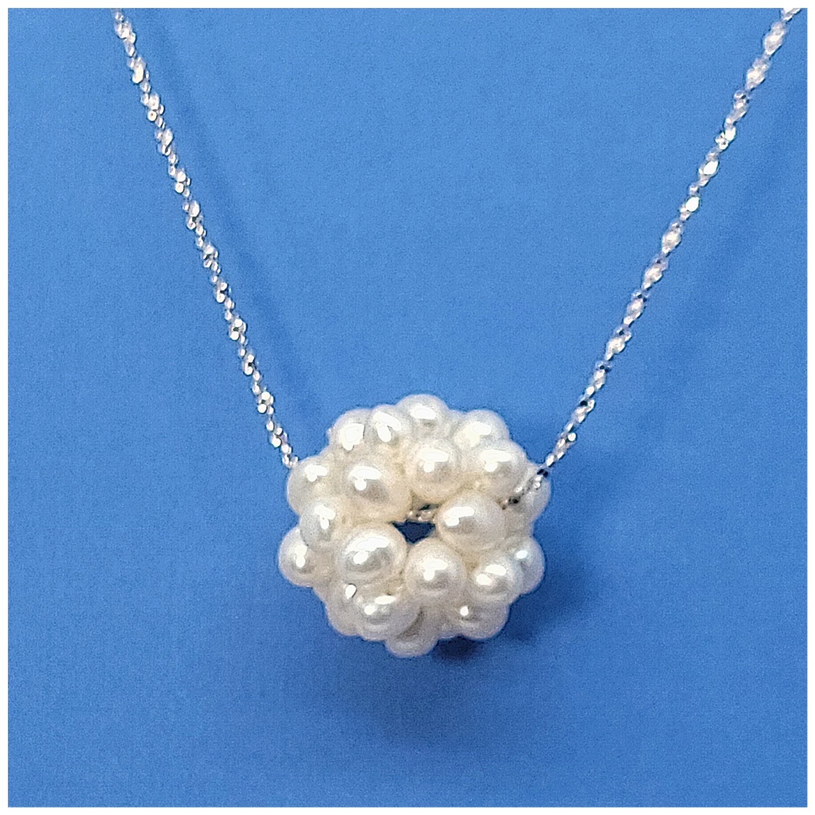 Freshwater Pearl "Snowball" Necklace
