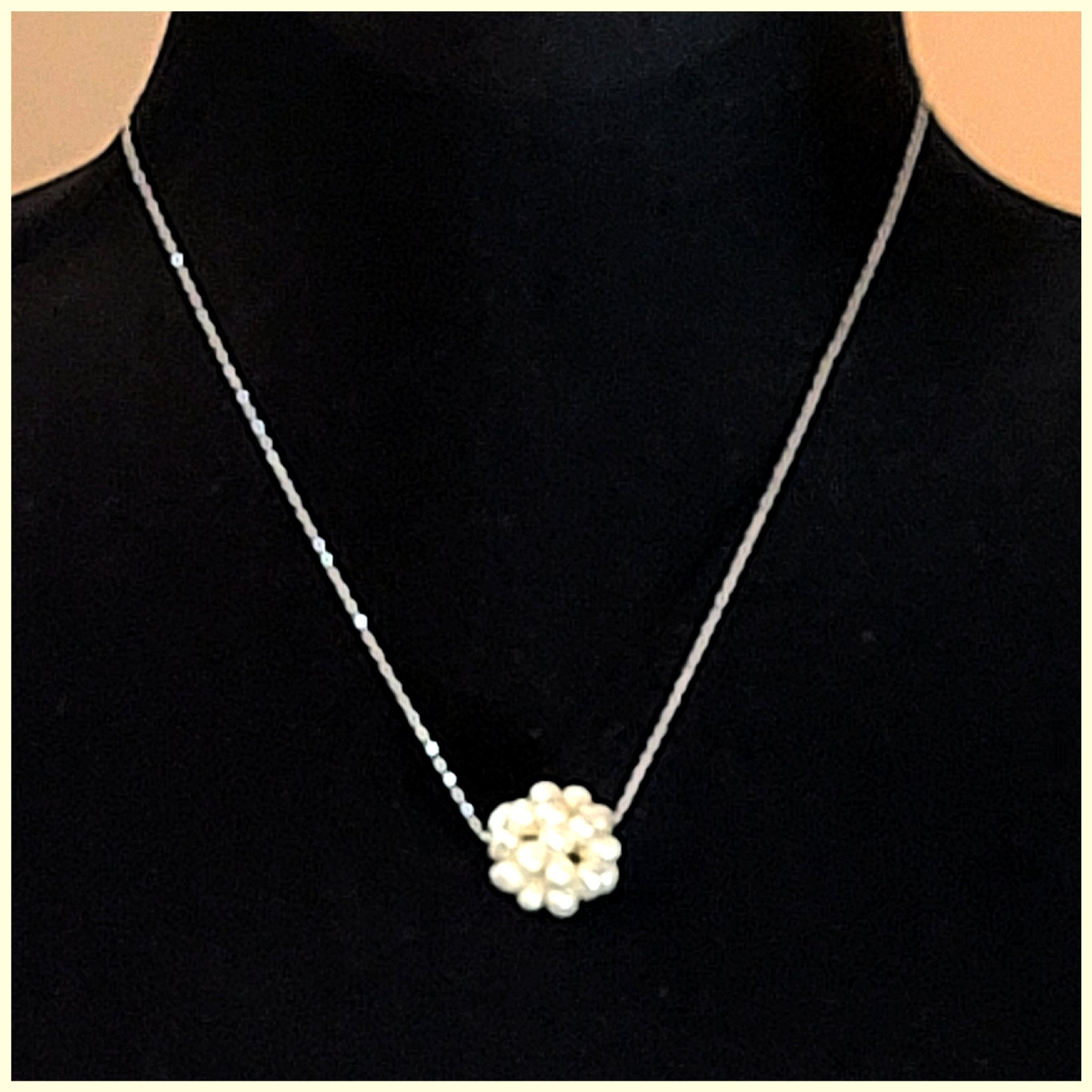 Freshwater Pearl "Snowball" Necklace