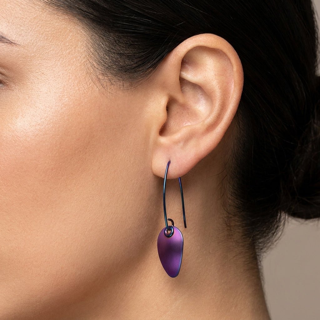 DewDrop Earrings by Q3 Art