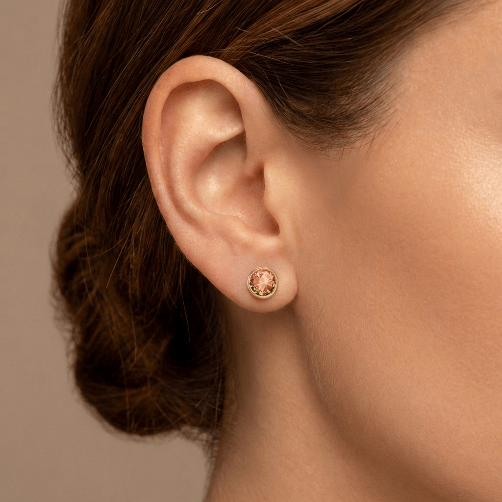 Halo Crystal Studs