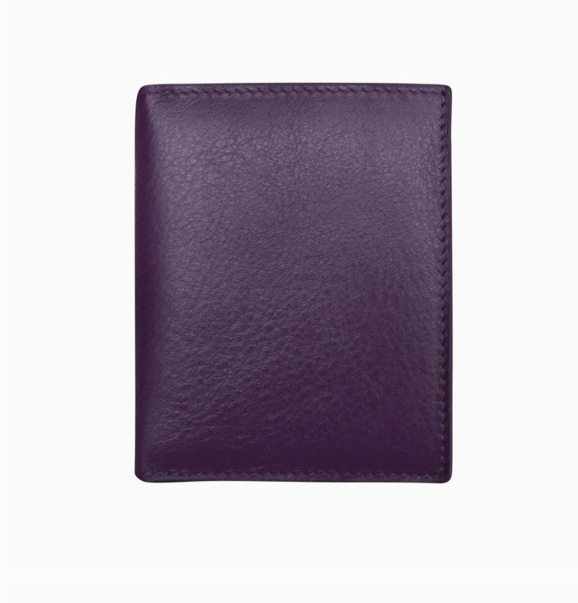 Small Leather Snap Wallet