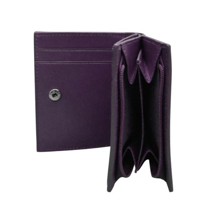 Small Leather Snap Wallet