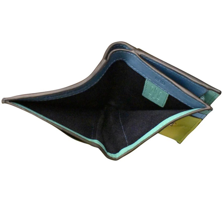 Small Leather Snap Wallet