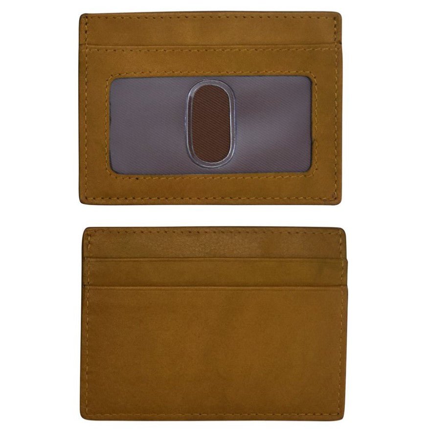 Flat Leather I.D. / Card Case