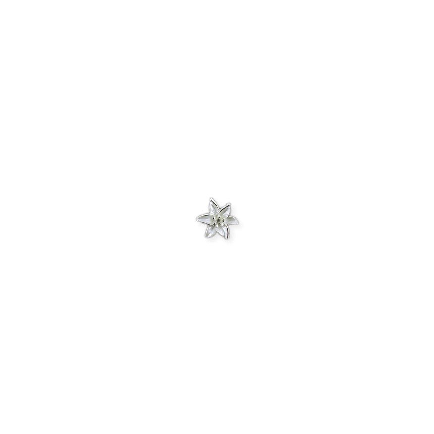 Iris Stud Art Earrings