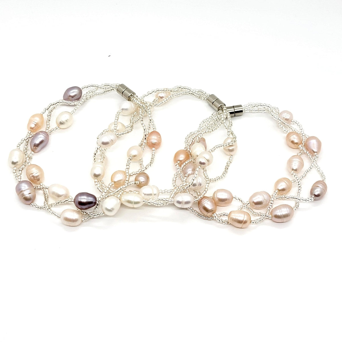 Woven Pearl Bracelet