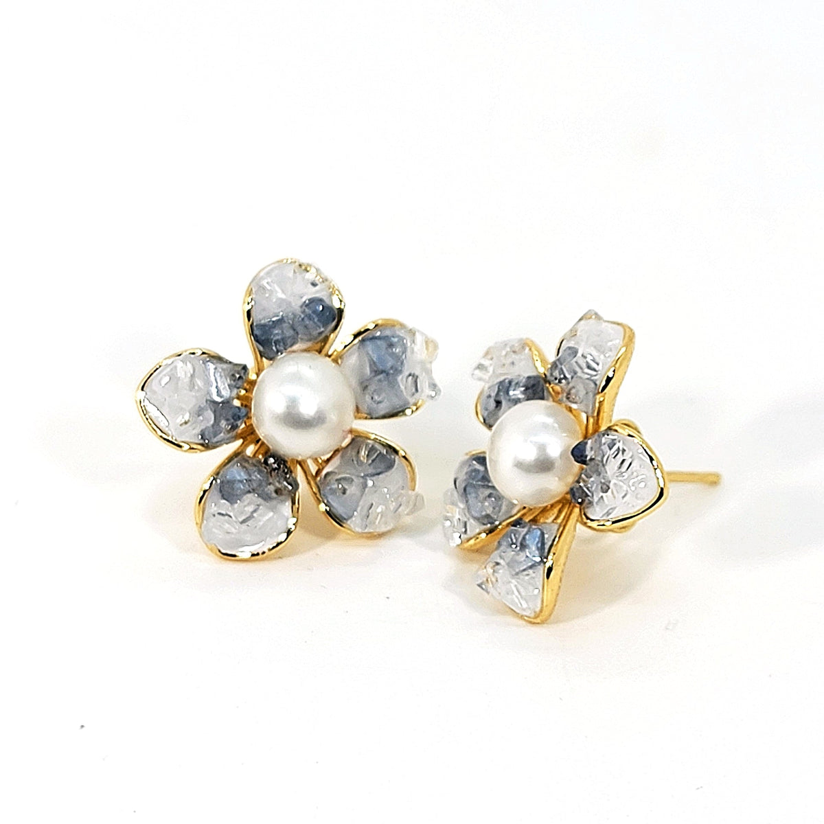 Cherry Blossom Pearl Earrings