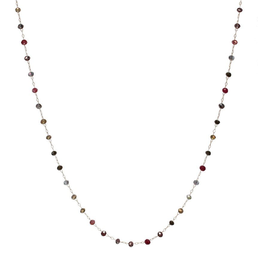 Tiny Crystal Choker Necklace