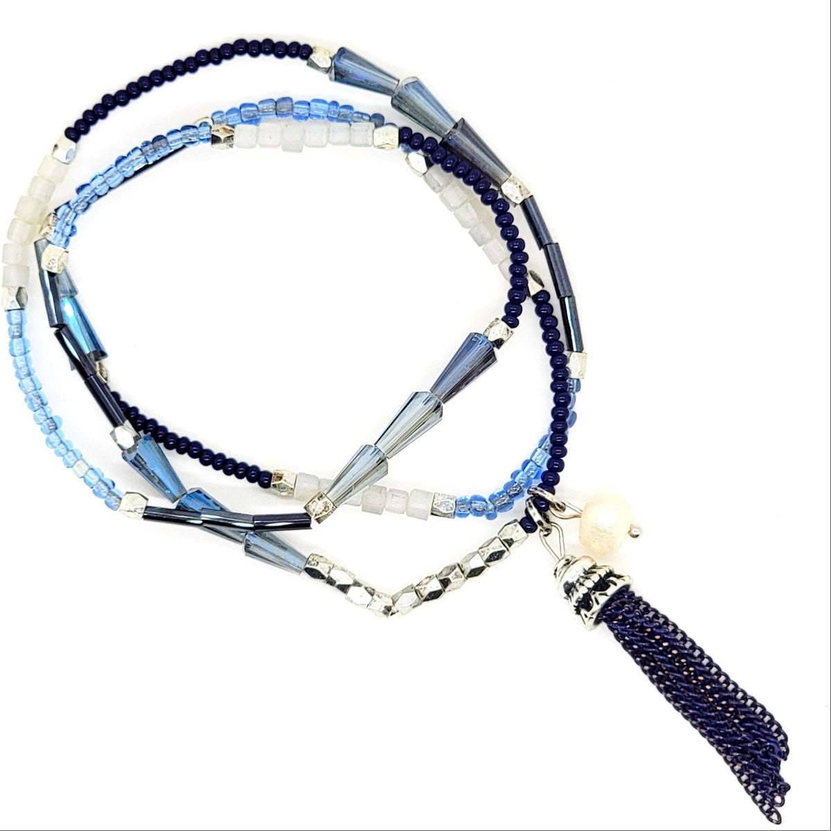 Stretchy Beaded Wrap Bracelet