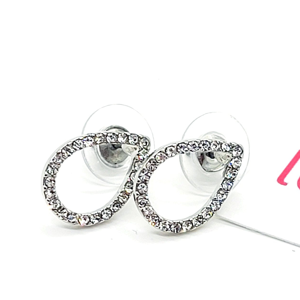 Pavé Teardrop Earrings