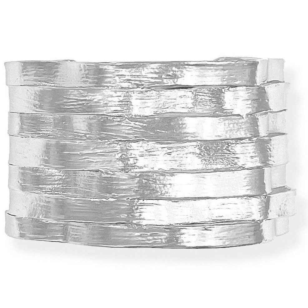 Wavy Open Cuff Bracelet