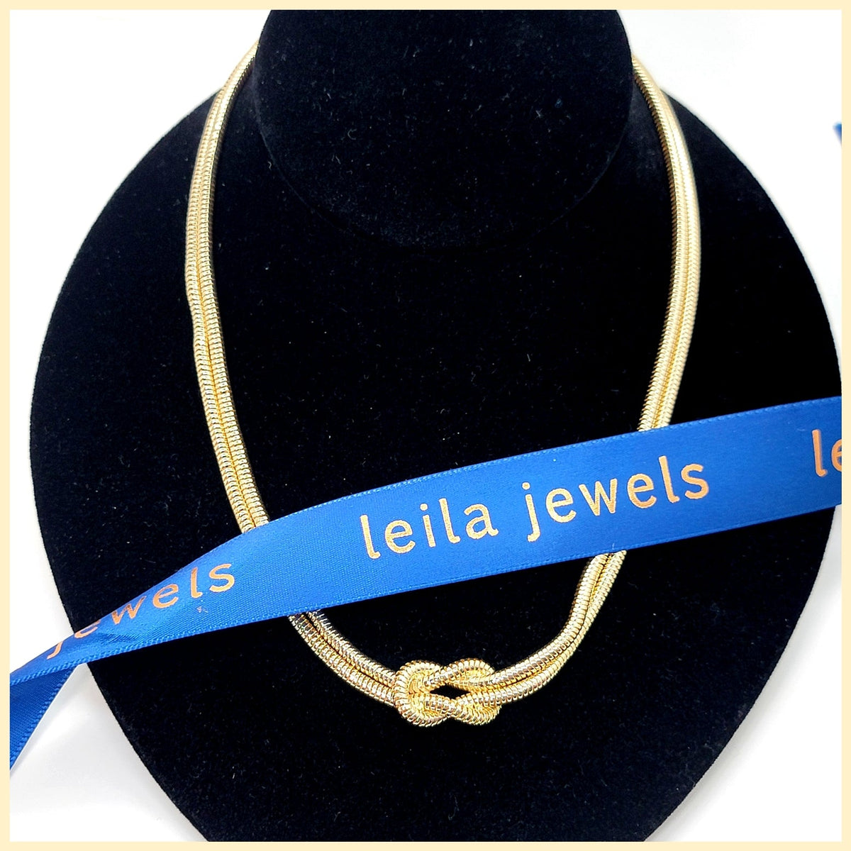Golden Knot Necklace