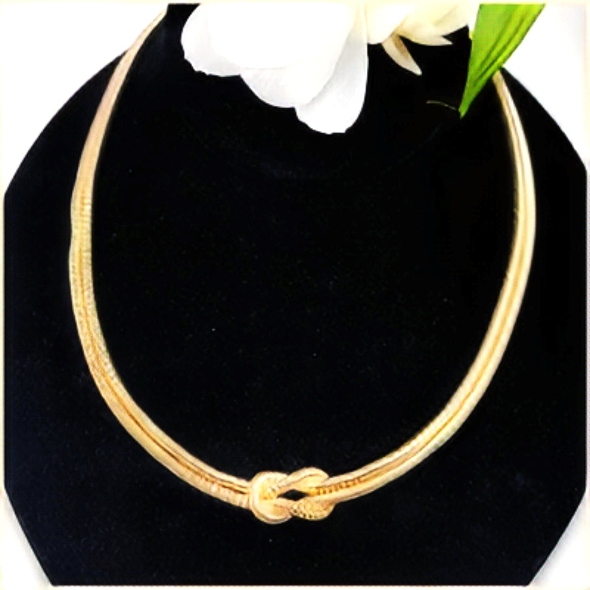 Golden Knot Necklace