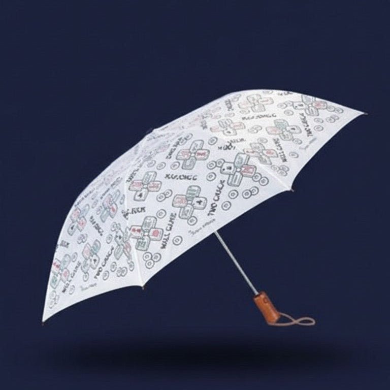 Mah Jongg Folding Umbrella