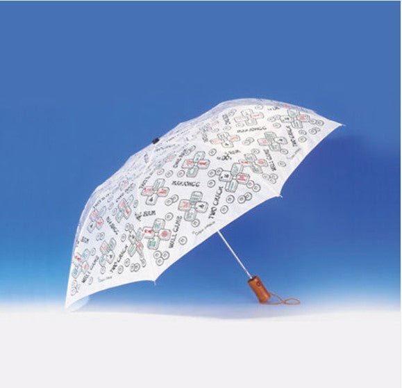 Mah Jongg Folding Umbrella