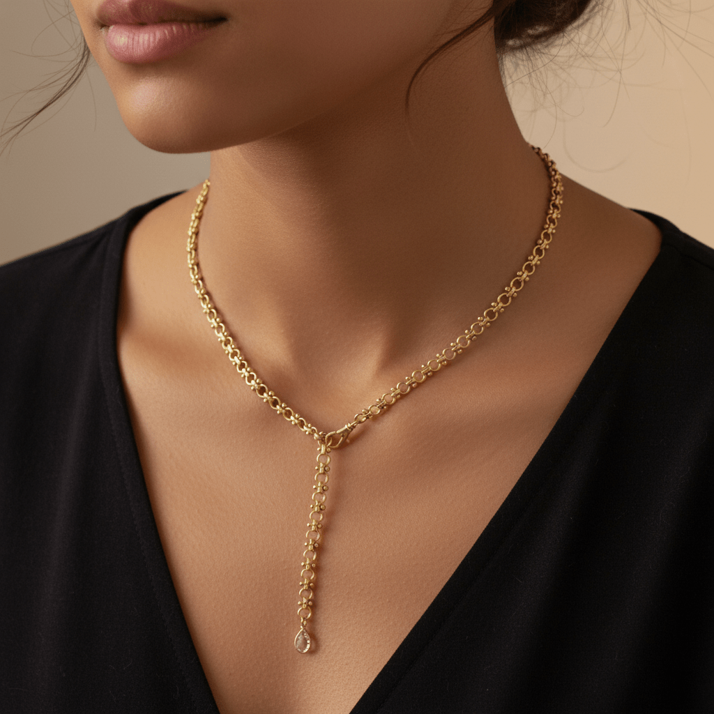 Luxe Gemstone Necklace