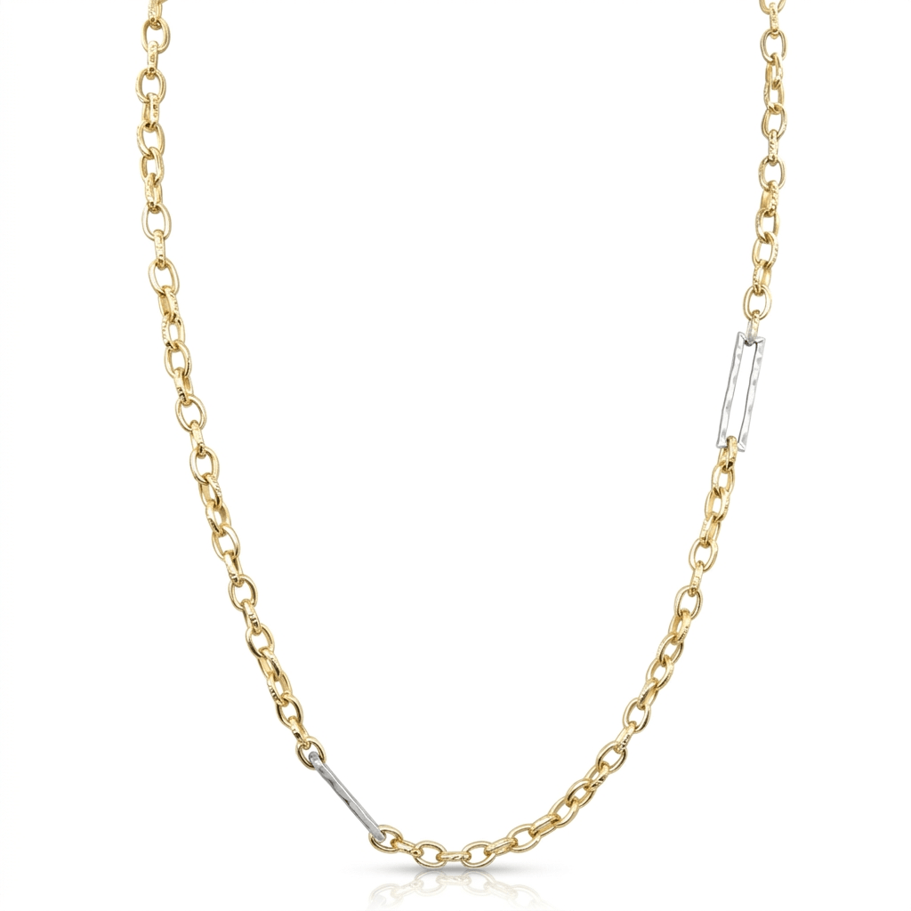 Lago 2-tone Necklace