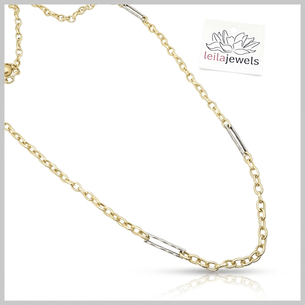 Lago 2-tone Necklace