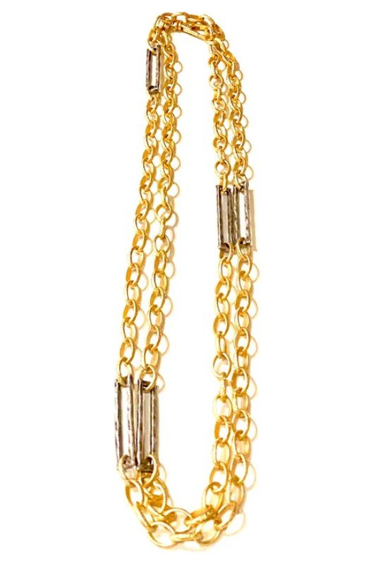 Lago 2-tone Necklace