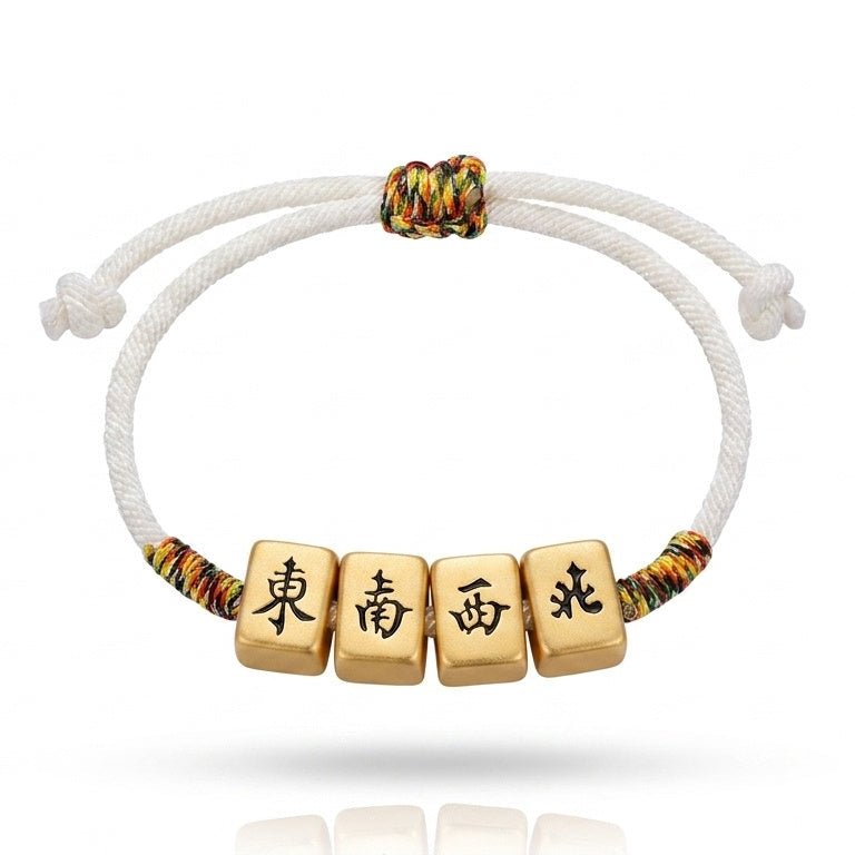 Mah Jongg Tile Pull Bracelet