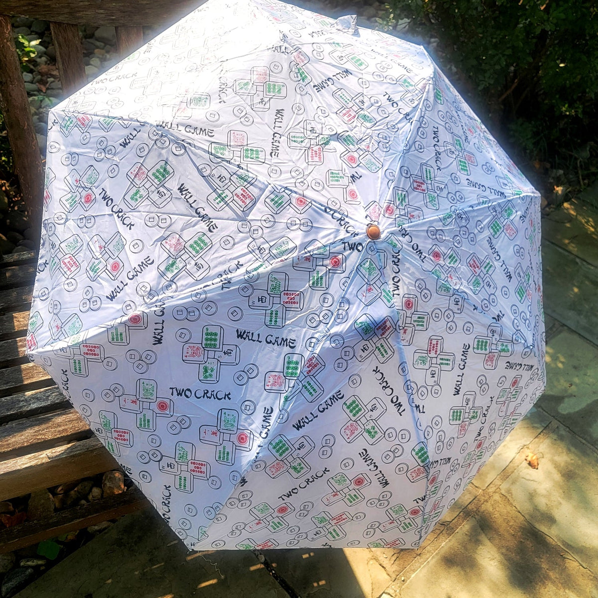 Mah Jongg Folding Umbrella